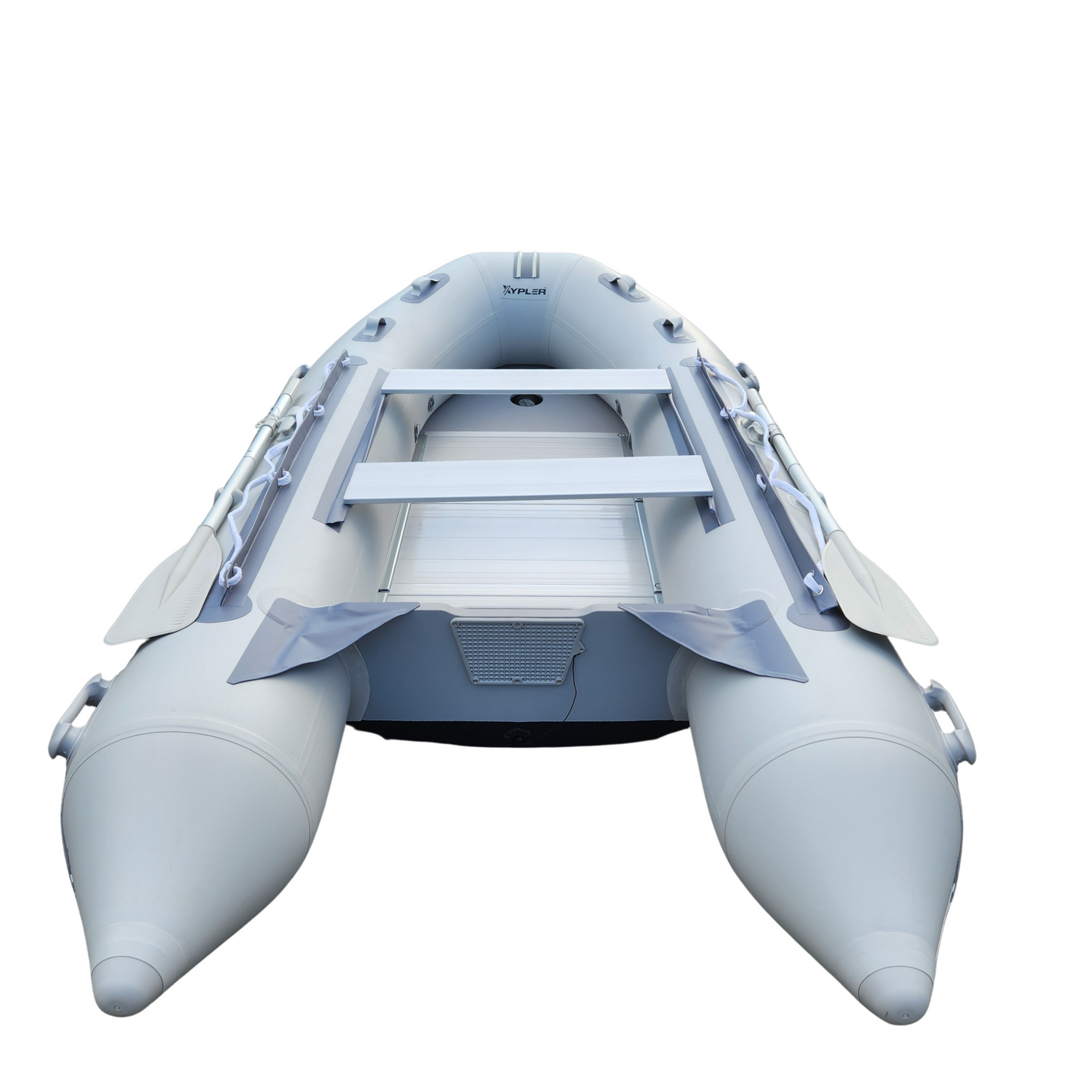 Gray Dinghy Boat